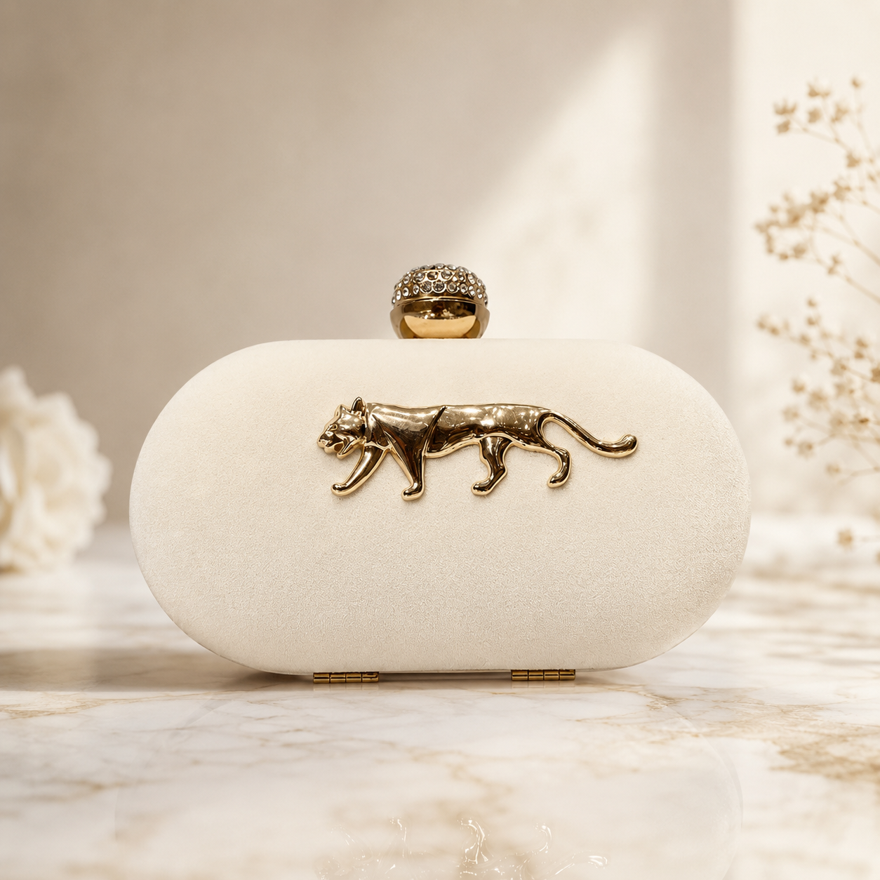 Gorgeous Sabya Velvet Clutch CFB