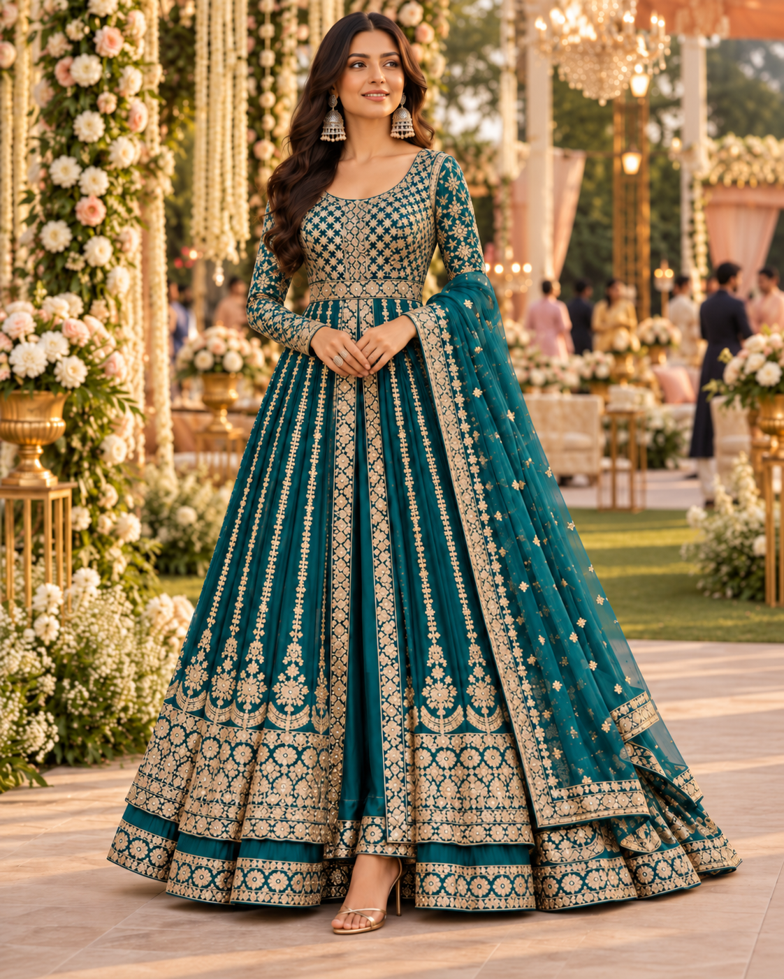 Exclusive Jacket Style Anarkali DPL