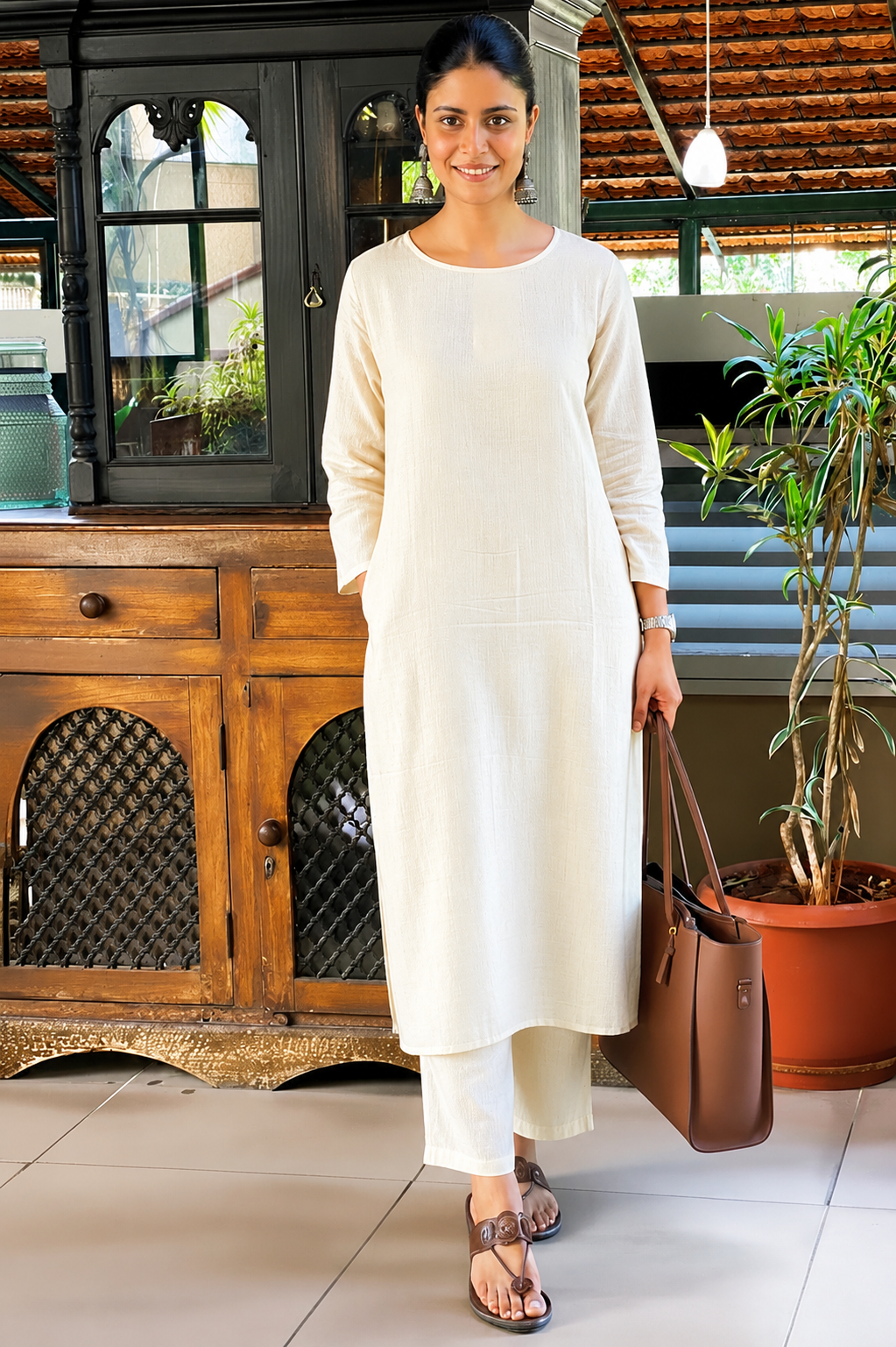 Gorgeous Simple Plain Kurti Sets FVD