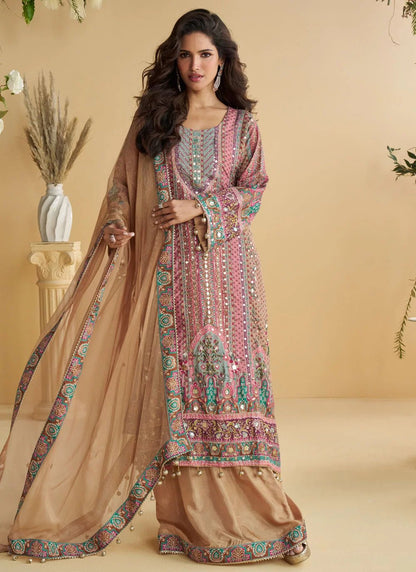 Rose Pink SYANP - Indian Dress House 786