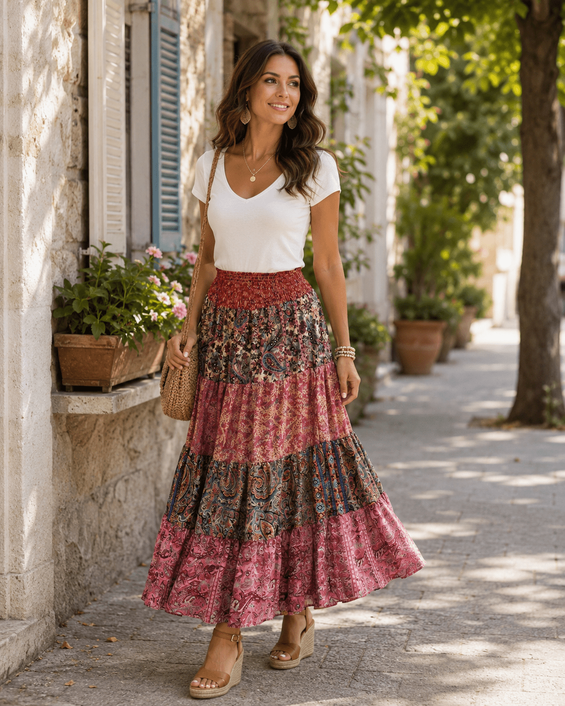 Standard Boho Chic Skirts - Indian Dress House 786