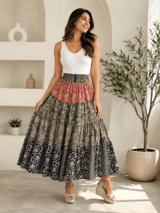 Standard Boho Chic Skirts - Indian Dress House 786