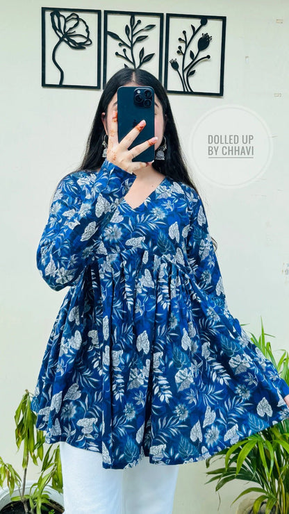 Stunning Baby Doll Kurti T FVD - Indian Dress House 786