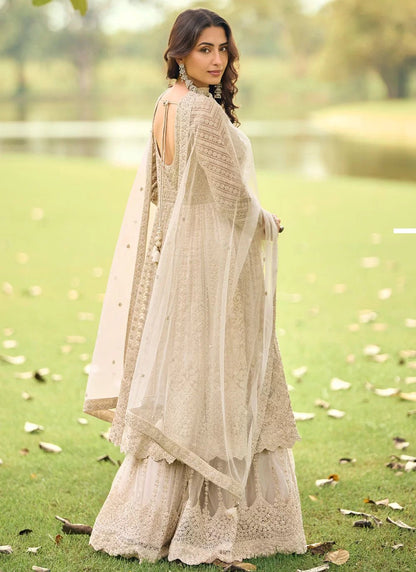 Stunning Beige SYSP - Indian Dress House 786