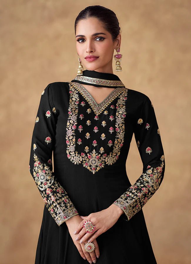 Stunning Black ASWG - Indian Dress House 786