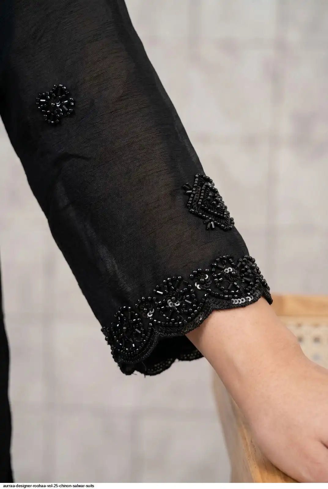 Stunning Black AURS - Indian Dress House 786