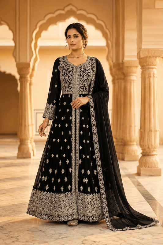 Stunning Black SHIV - Indian Dress House 786