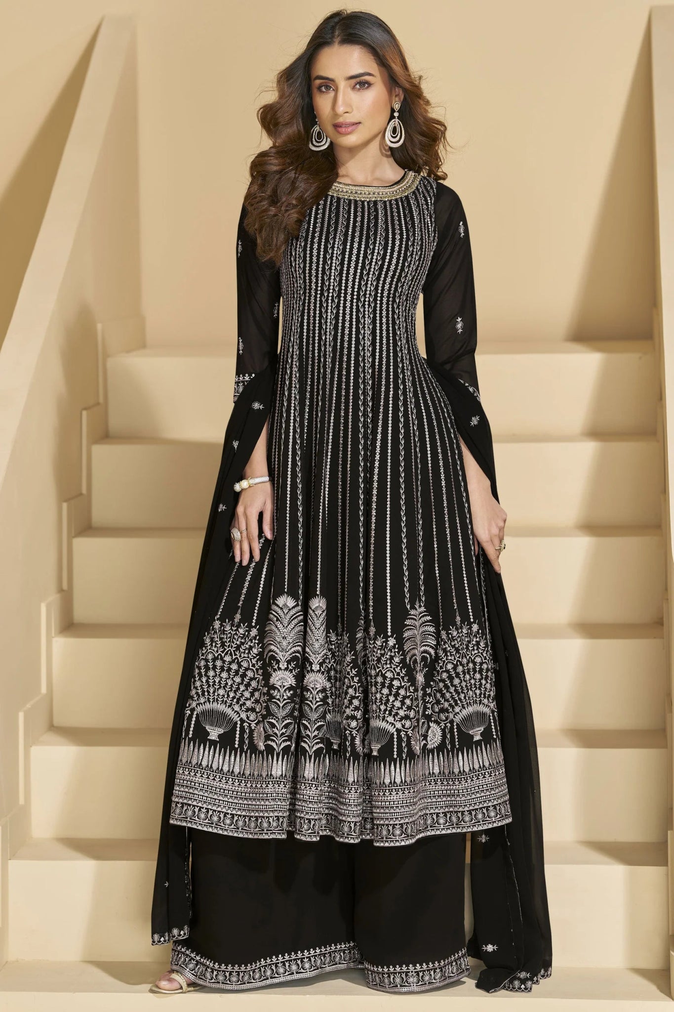 Stunning Black SYMP - Indian Dress House 786