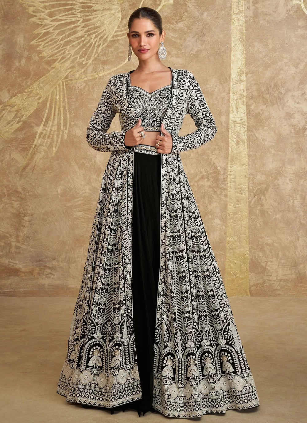 Stunning Black SYZ - Indian Dress House 786