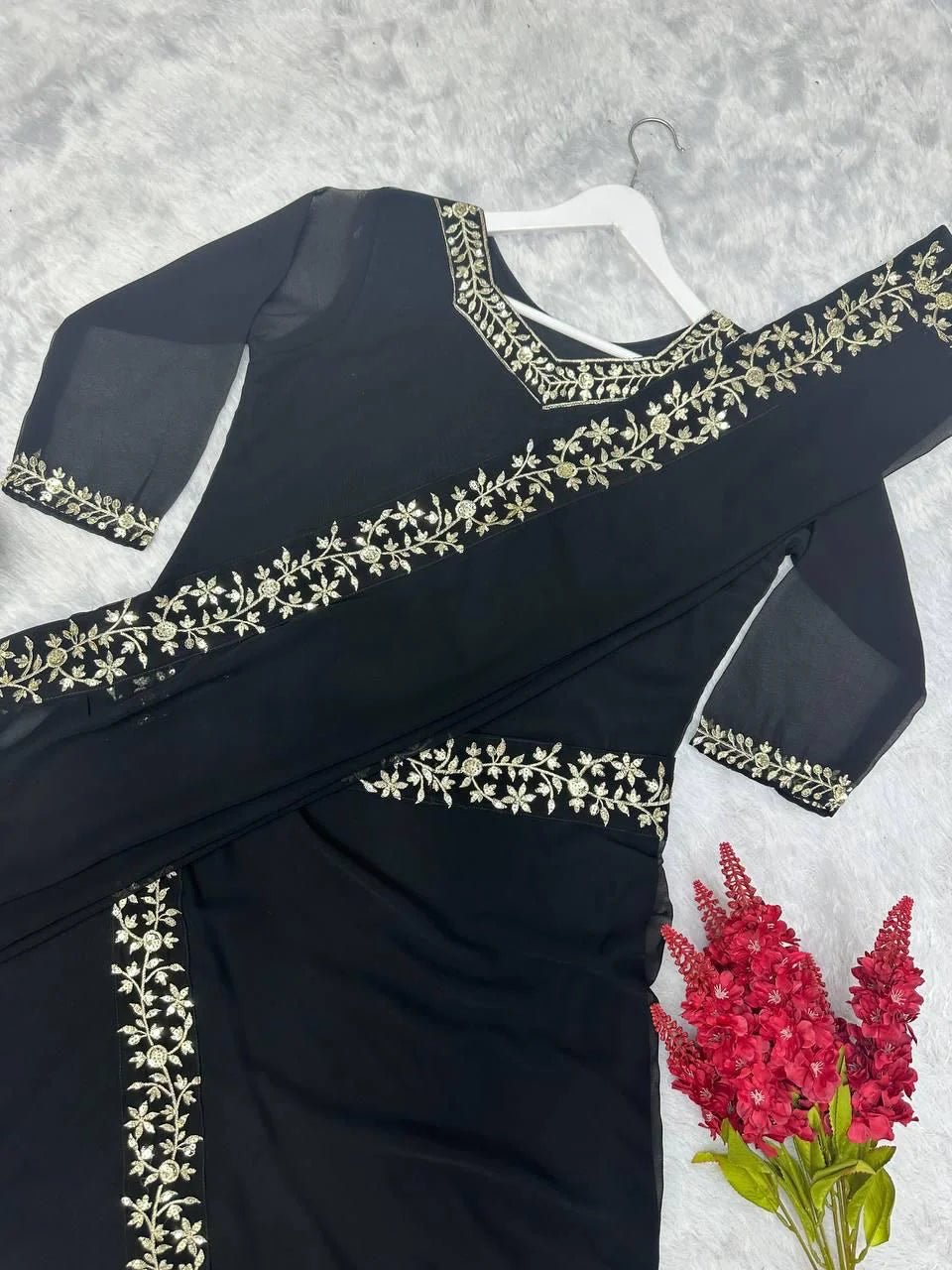 Stunning Black VGS - Indian Dress House 786