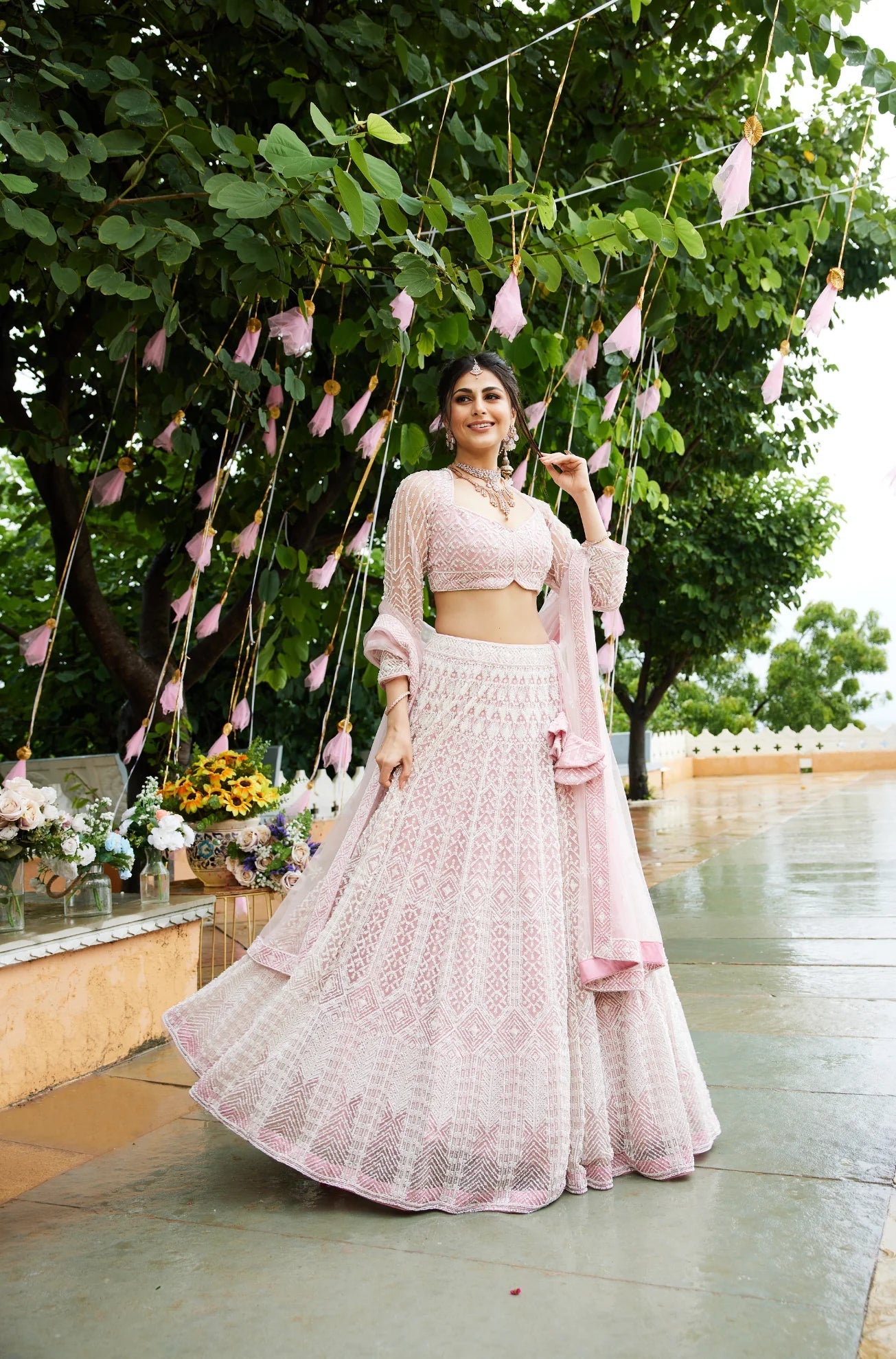 Stunning Blush Pink NWDL - Indian Dress House 786