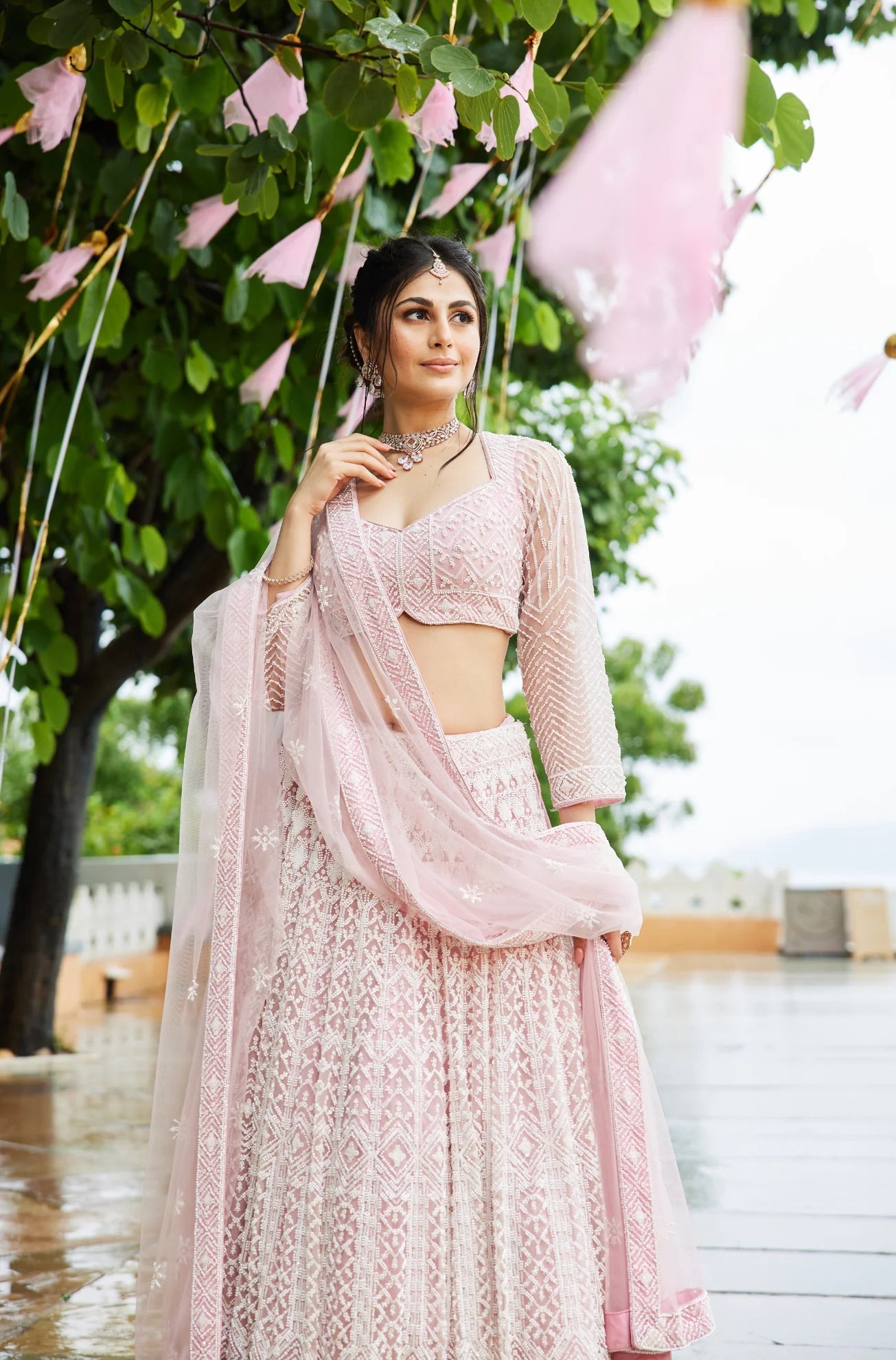 Stunning Blush Pink NWDL - Indian Dress House 786