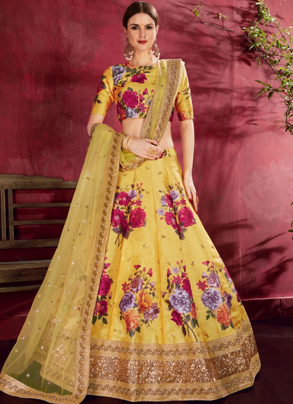 Stunning Floral ZCFL - Indian Dress House 786