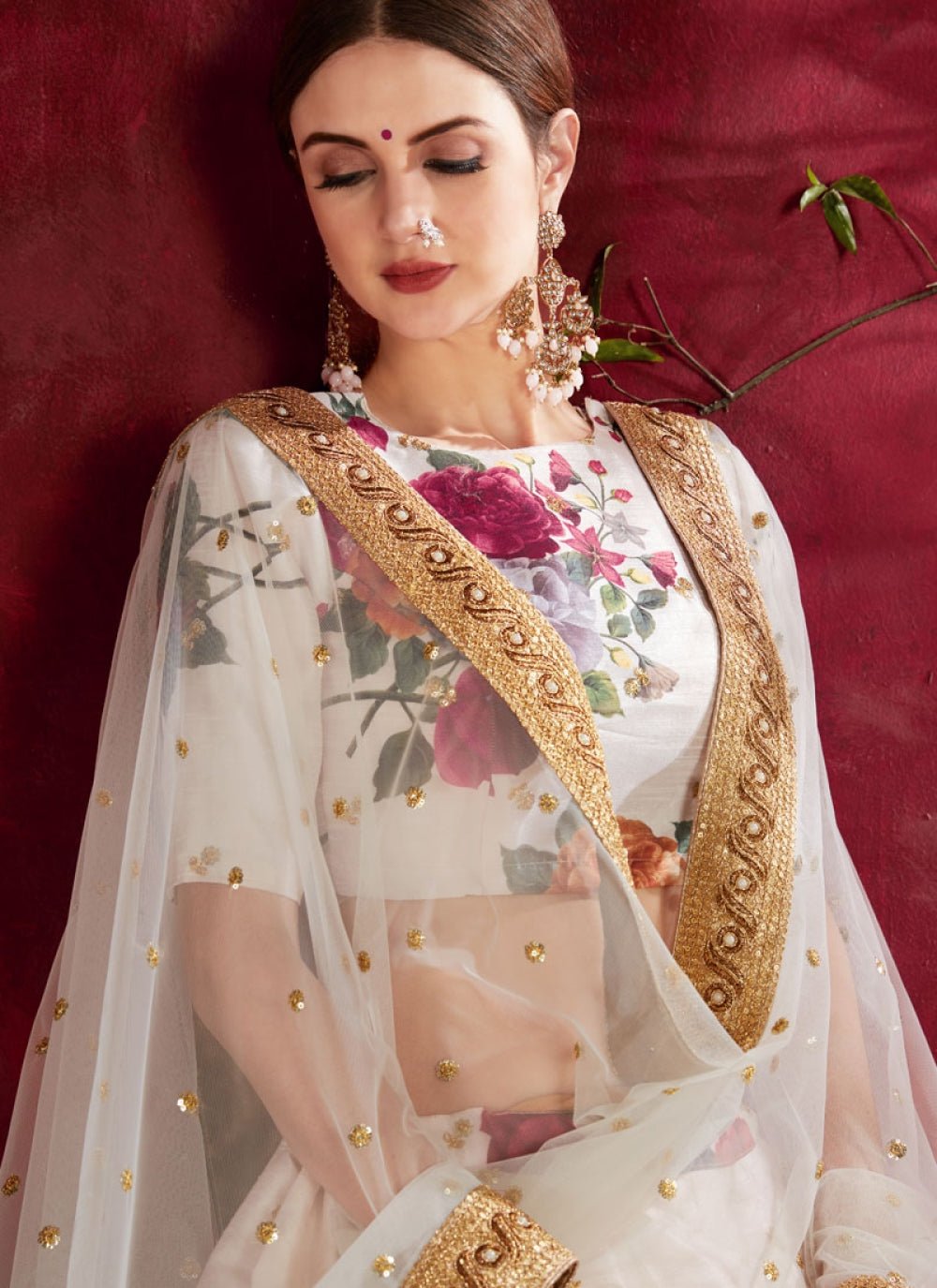 Stunning Floral ZCFL - Indian Dress House 786