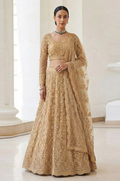 Stunning Gold AZBL - Indian Dress House 786