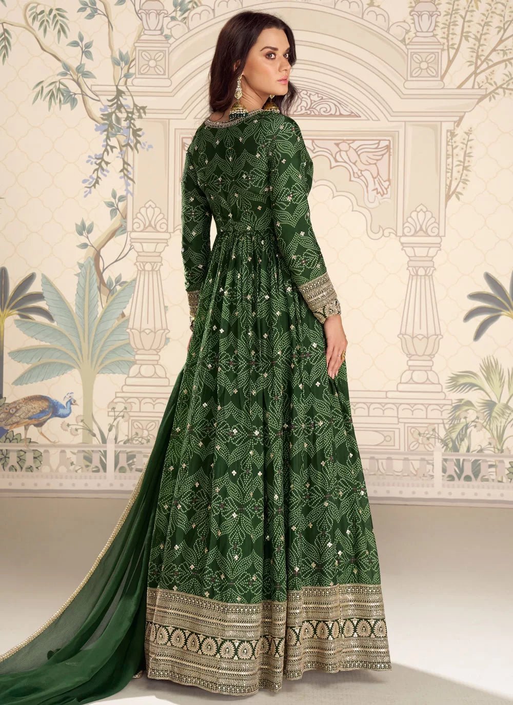 Stunning Green SBG - Indian Dress House 786
