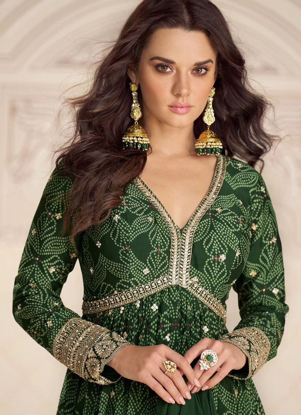 Stunning Green SBG - Indian Dress House 786