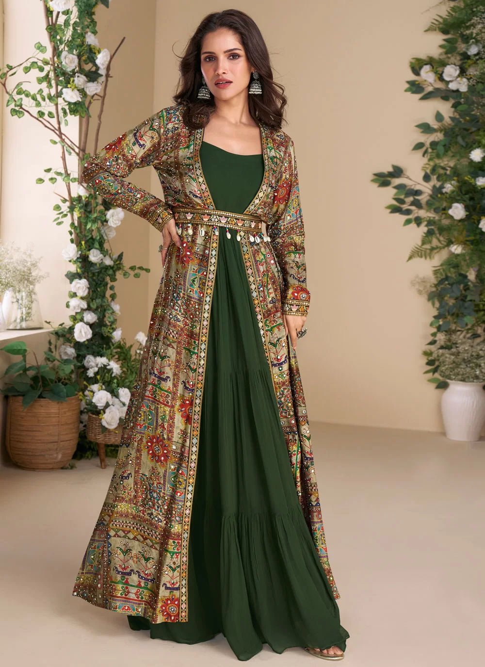 Stunning Green SYJ - Indian Dress House 786