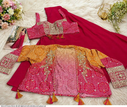 Stunning Indo Western Plazzo - Indian Dress House 786