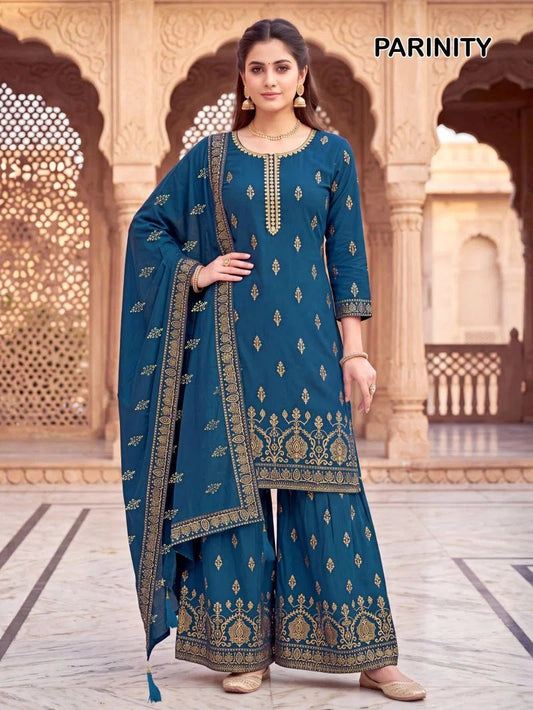 Stunning Ligth Blue BPS FVD - Indian Dress House 786