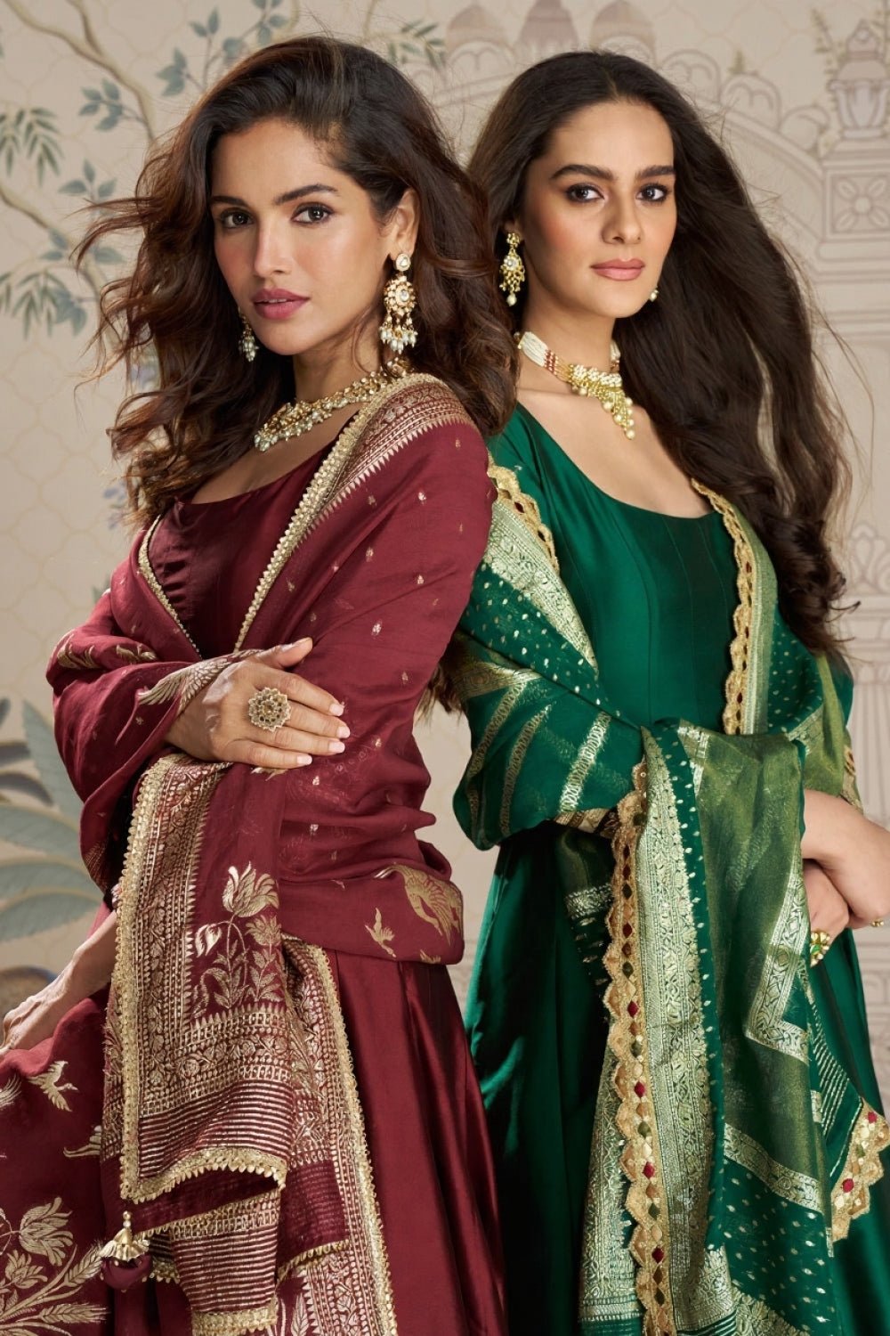 Stunning Maroon SYRO - Indian Dress House 786