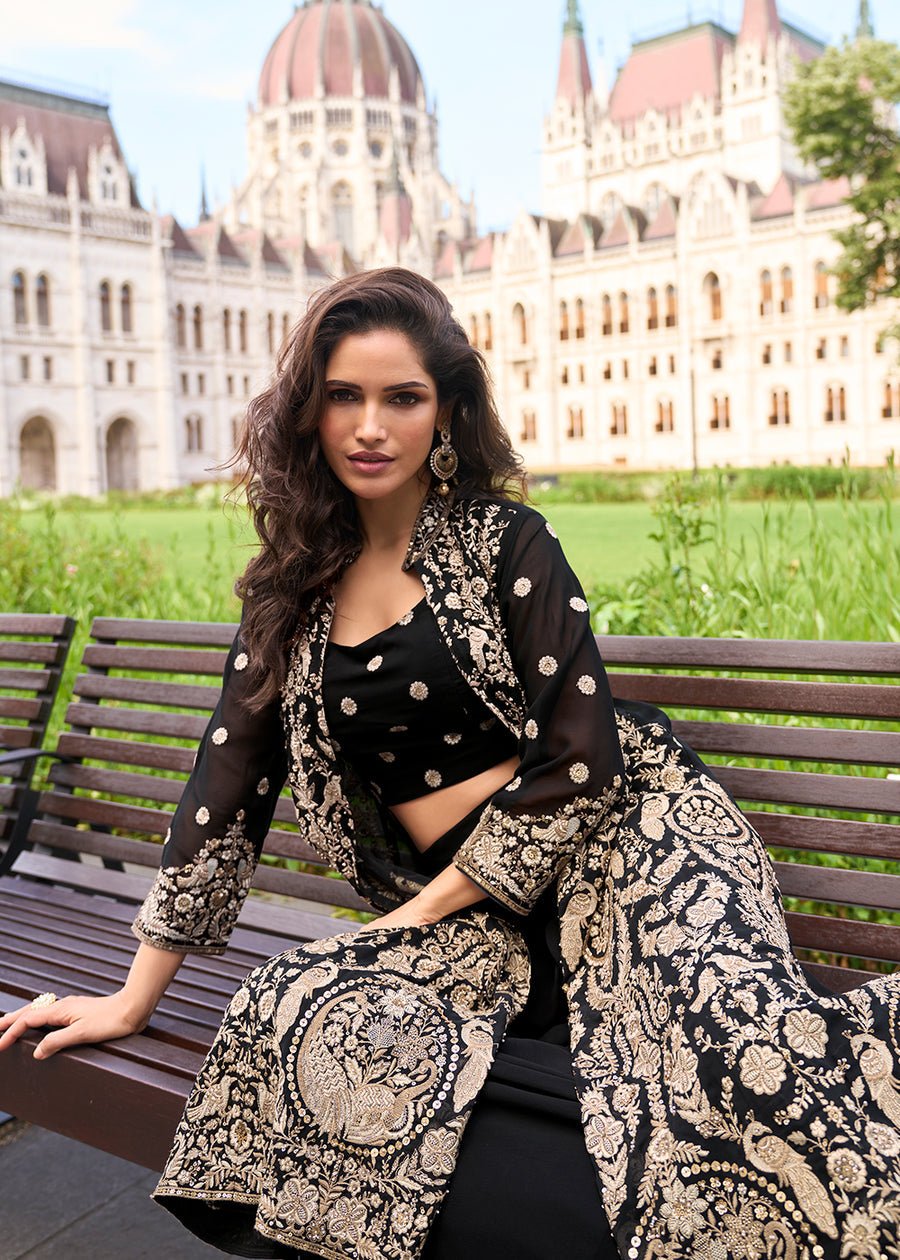 Stunning Midnight Majesty SYI - Indian Dress House 786