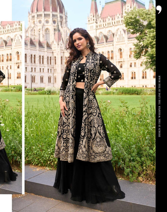 Stunning Midnight Majesty SYI - Indian Dress House 786