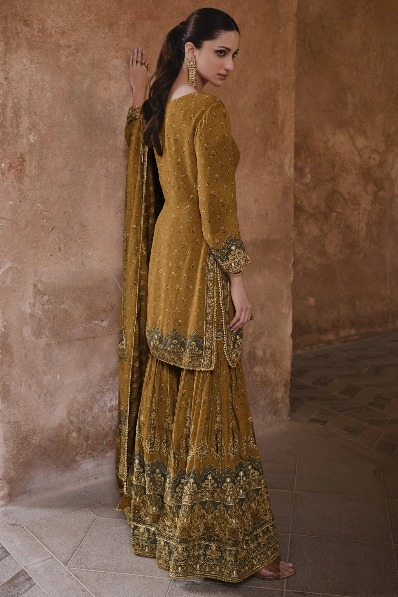 Stunning Mustard SYNS - Indian Dress House 786