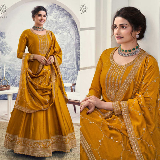 Stunning Mustard VAY - Indian Dress House 786