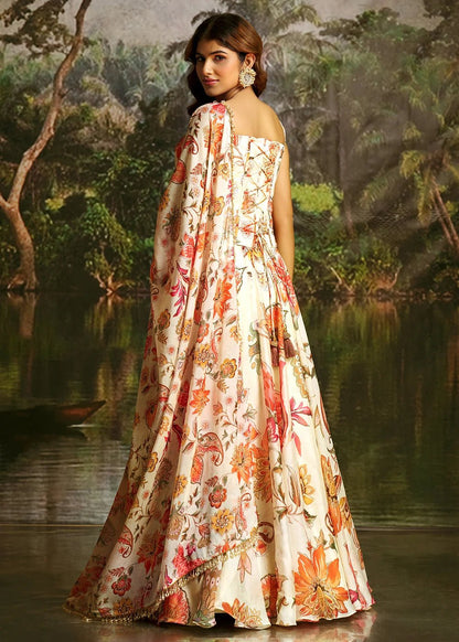 Stunning OFW Floral AFCL - Indian Dress House 786