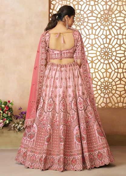 Stunning Pink Floral KFBL - Indian Dress House 786
