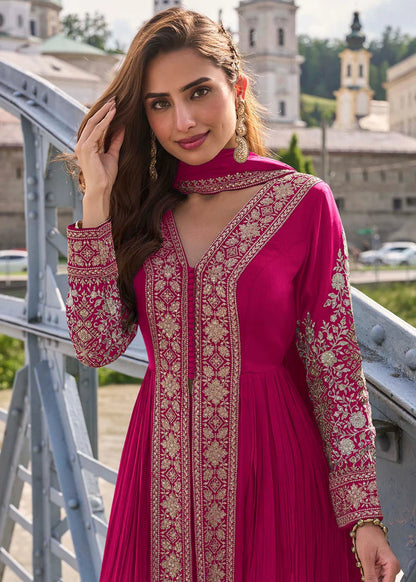 Stunning Pink GFJ - Indian Dress House 786