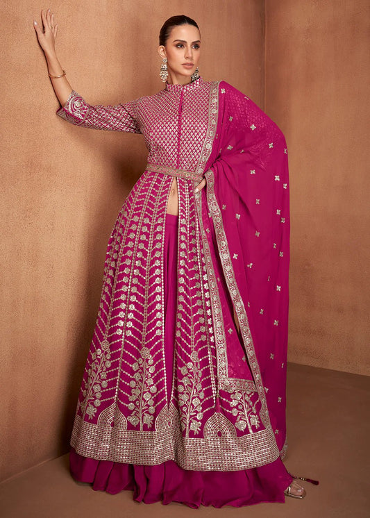 Stunning Pink GKWJ - Indian Dress House 786