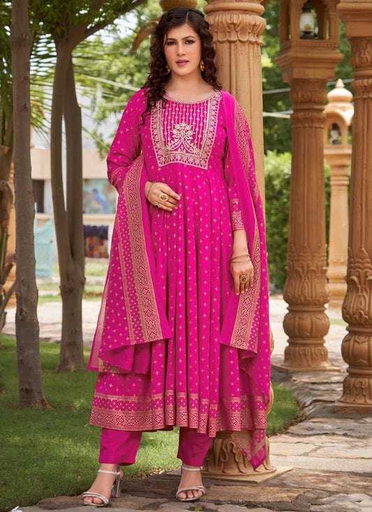 Stunning Pink MG 1002 FVD - Indian Dress House 786