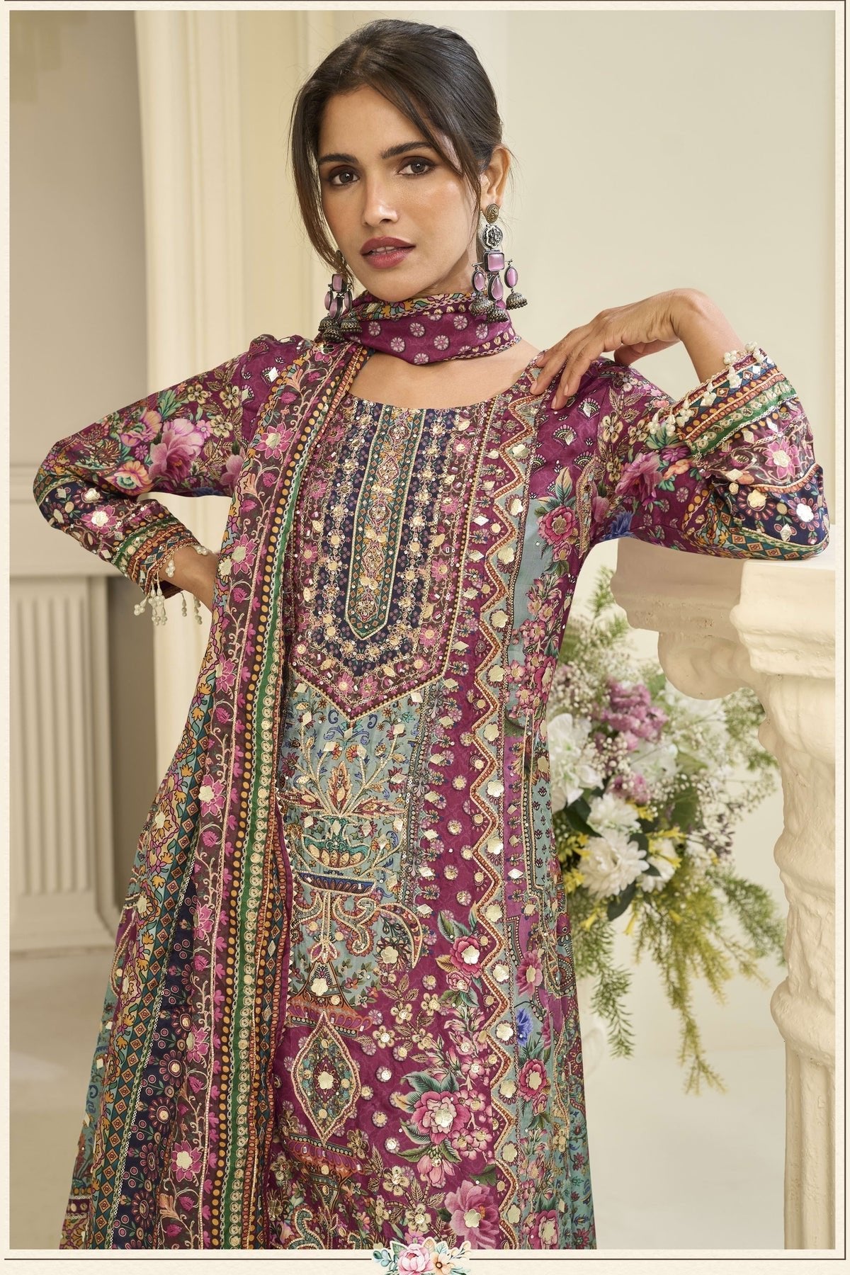 Stunning Pink SEP - Indian Dress House 786