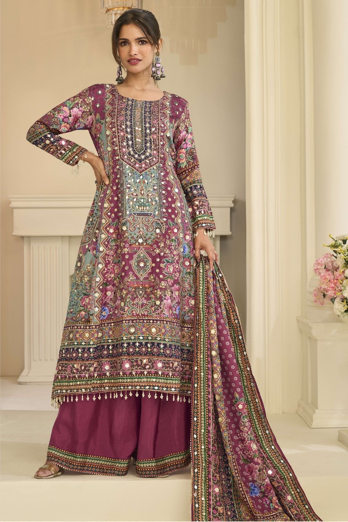 Stunning Pink SEP - Indian Dress House 786