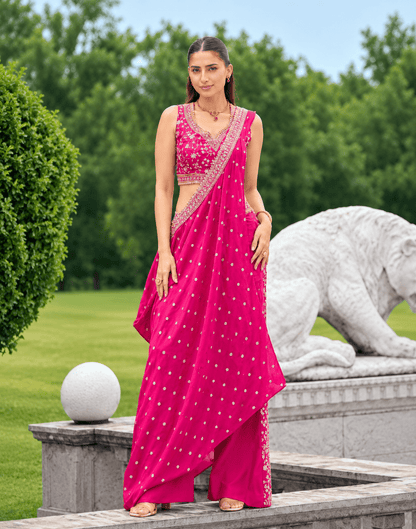 Stunning Pink SYPHP - Indian Dress House 786