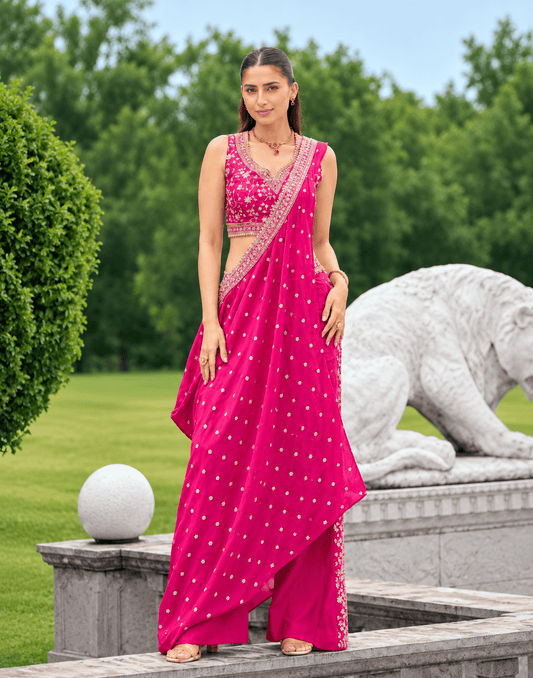 Stunning Pink SYPHP - Indian Dress House 786