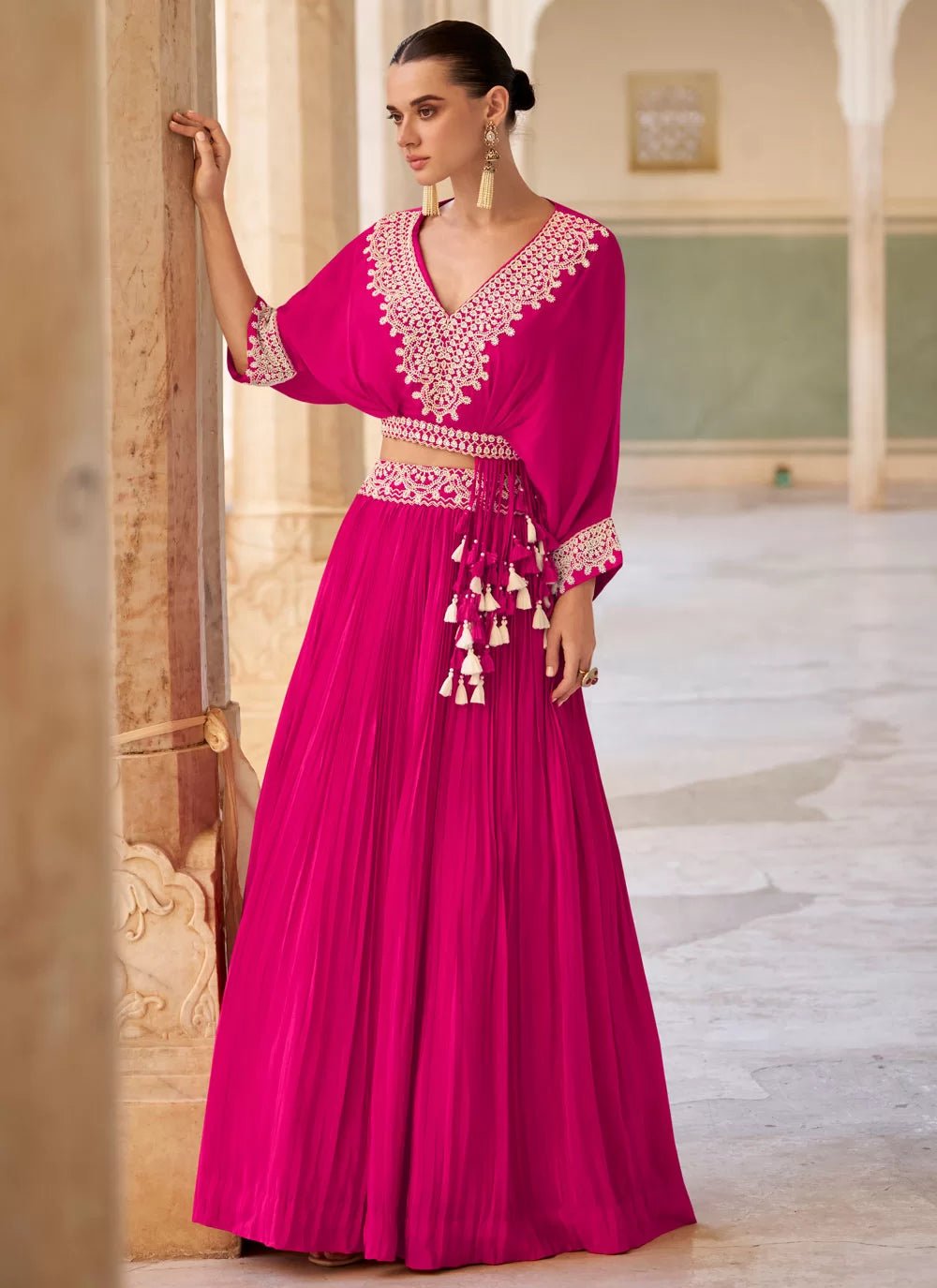 Stunning Pink SYQL - Indian Dress House 786