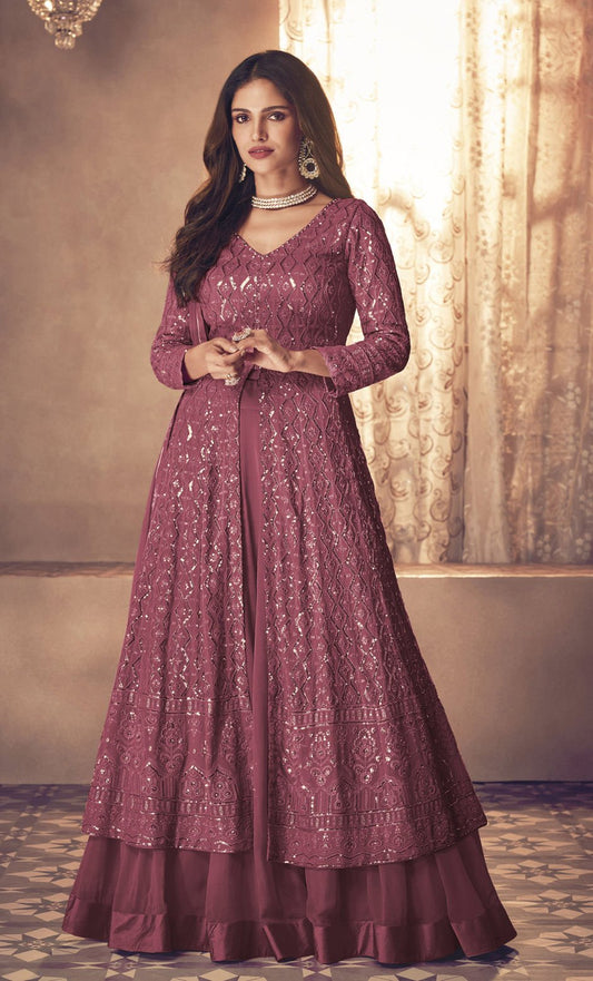 Stunning Pink SYSALE Jacket - Indian Dress House 786