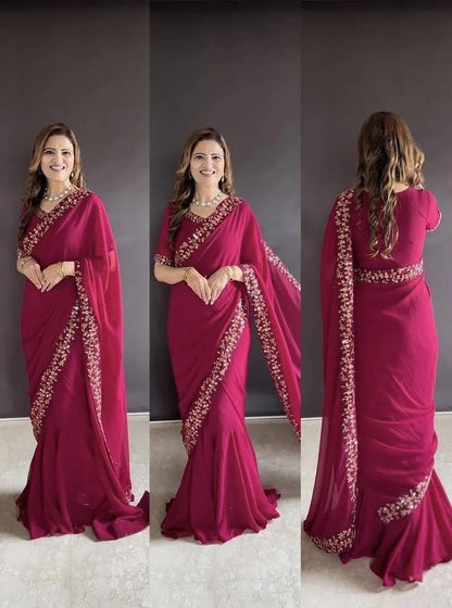 Stunning Pink VGS - Indian Dress House 786