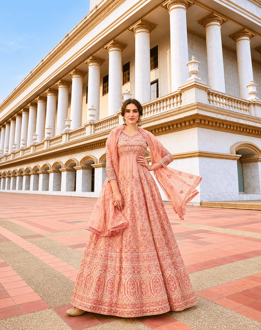 Stunning Pink ZES - Indian Dress House 786
