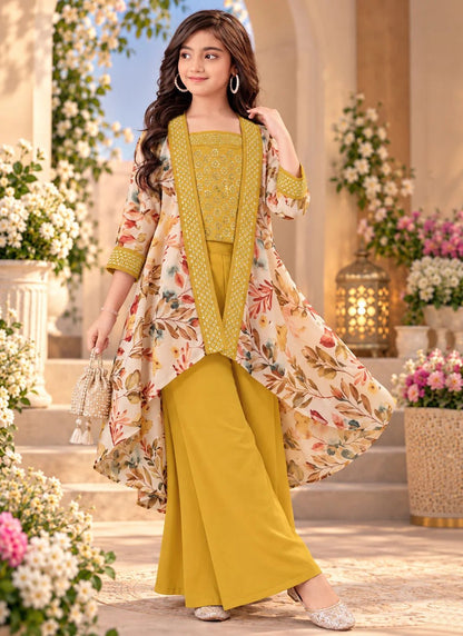 Stunning Plazzo with Throwover MK - Indian Dress House 786