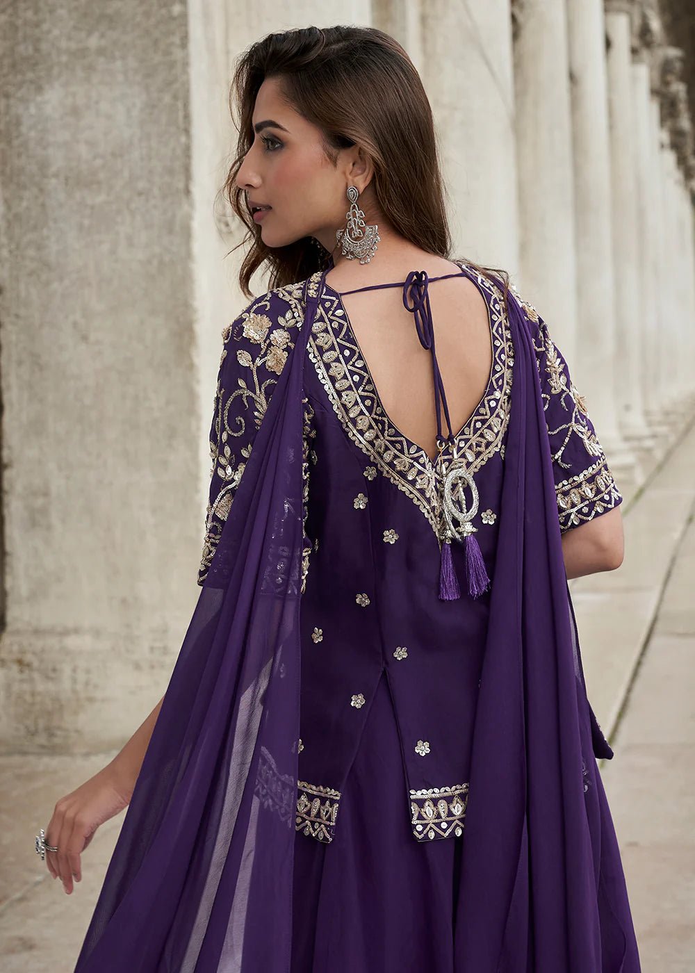 Stunning Purple SYBP - Indian Dress House 786