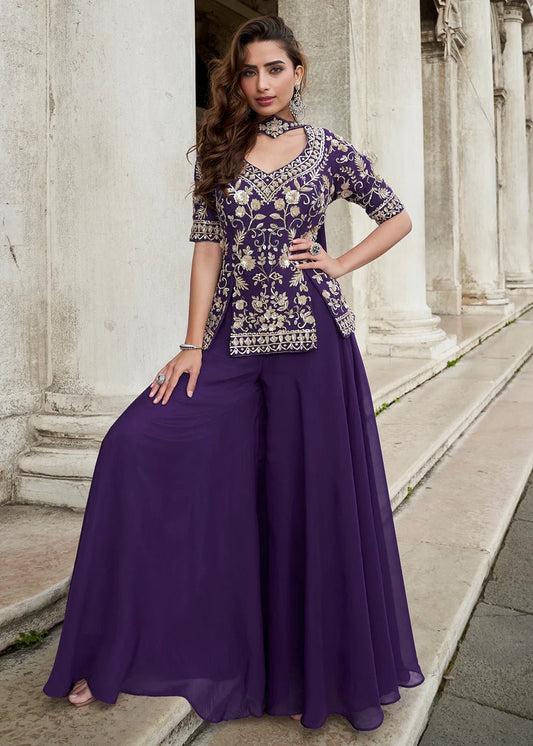 Stunning Purple SYBP - Indian Dress House 786