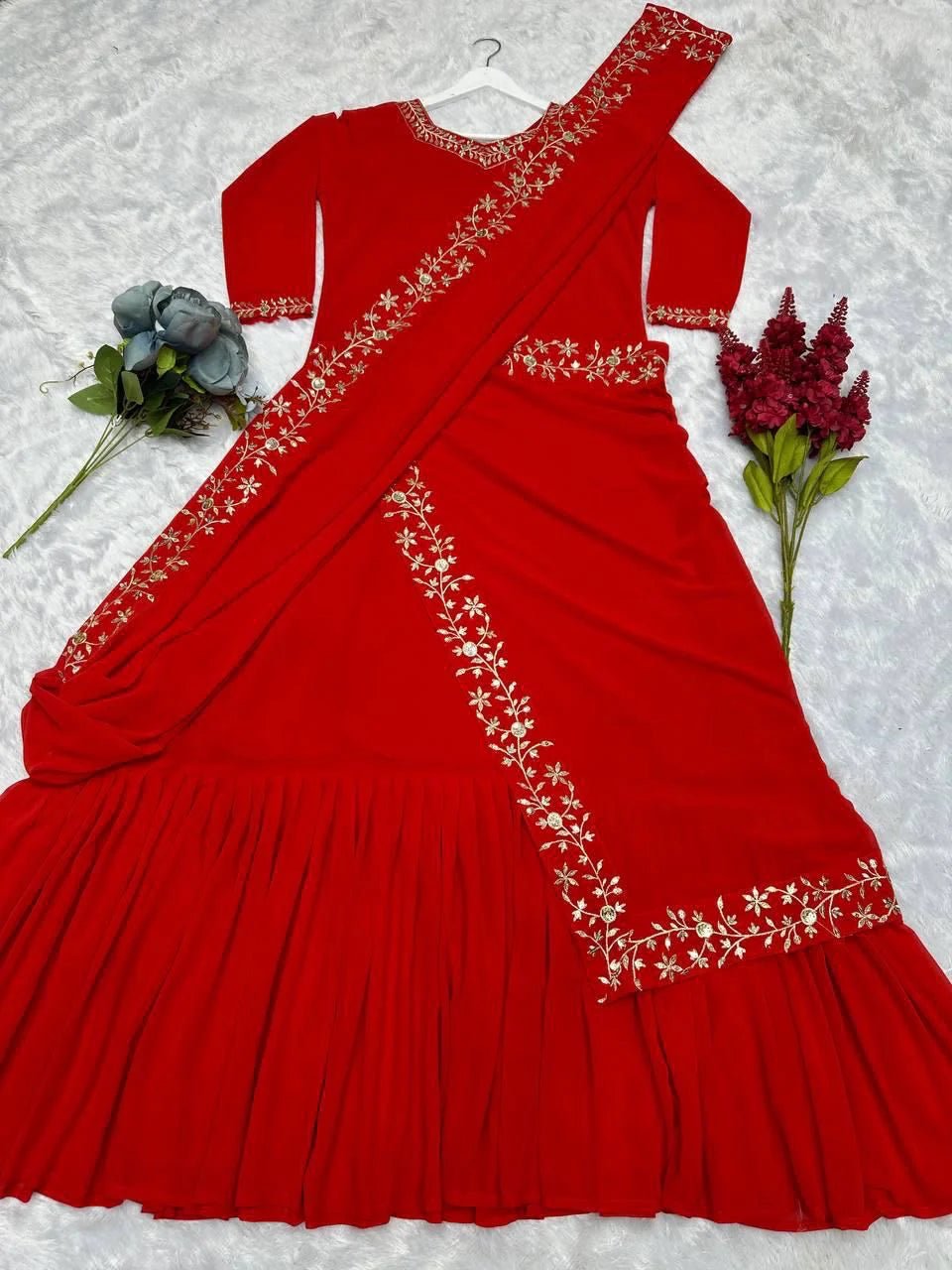 Stunning Red VGS - Indian Dress House 786