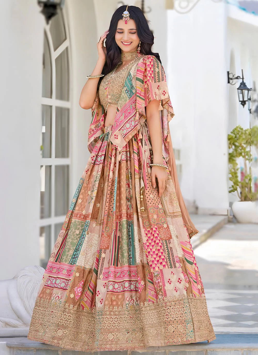 Stylish Beige ZQL - Indian Dress House 786