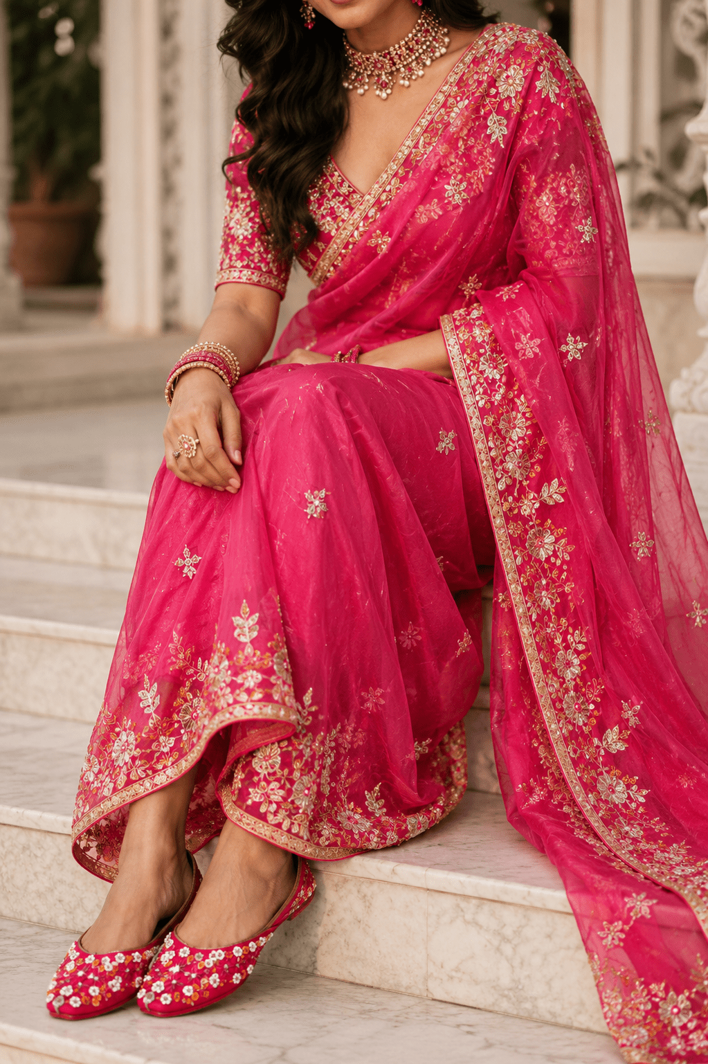 Stylish Floral DP JTS - Indian Dress House 786