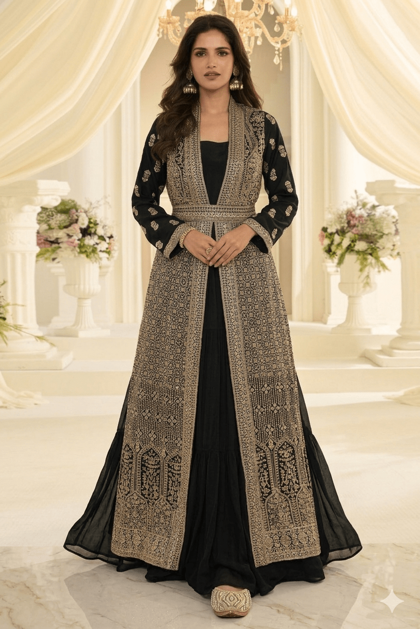 Stylish Gold O JTS - Indian Dress House 786