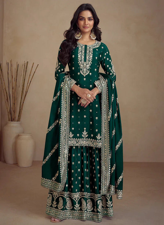 Stylish Green GKSS - Indian Dress House 786